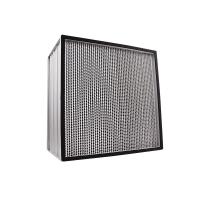 Buy cheap Deep Pleated Clean Room HEPA Filter With Superfine Glass Fiber Aluminum Foil product
