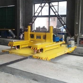 Anti High Temperature Busbar Powered Transfer Cart Heavy Duty Cross Bay Ferry