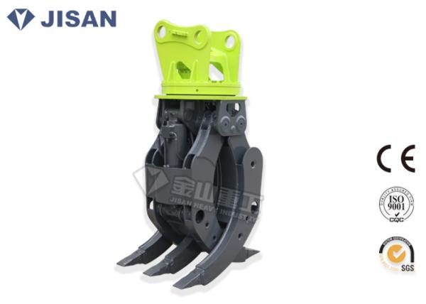 Buy cheap Excavator Mounted Rotator Hydraulic Log Grapple For Hyundai R200 R210 R225 from wholesalers