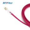 Buy cheap Duplex OM4 Erica Violet Color Jacket Fiber Optic Patch Cord Multimode from wholesalers