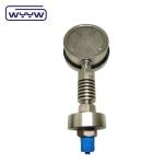 100mm Dial Size Pressure Gauge Bottom Connection 1.6% Accuracy