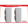 Buy cheap IP55 Waterproof Solar Battery Cabinet / Outdoor Equipment Cabinet Saving Energy from wholesalers
