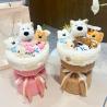 Buy cheap West Highland White Terrier Dog Plush Doll Bouquet Sloppy Puppy Bouquet Birthday Gift for Girlfriend and Best Friend Wholesale from Flower Market from wholesalers