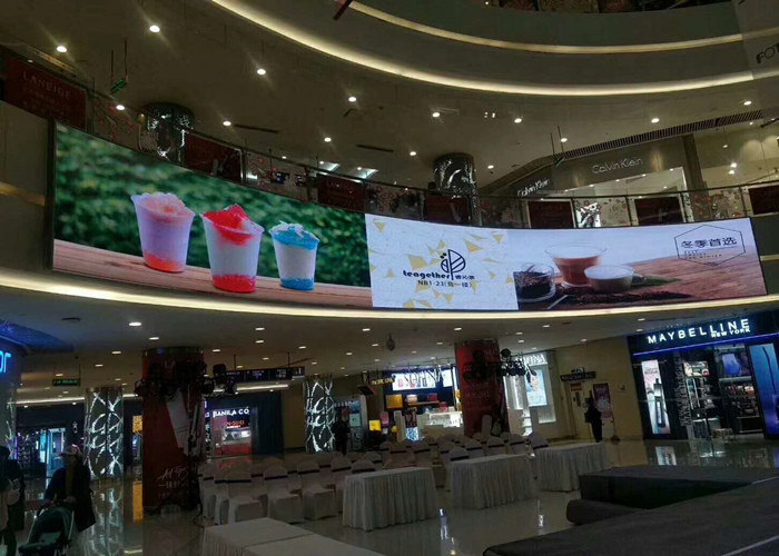 Indoor P2.4 Small Pitch LED Display , Totem LED Display For Stage Background