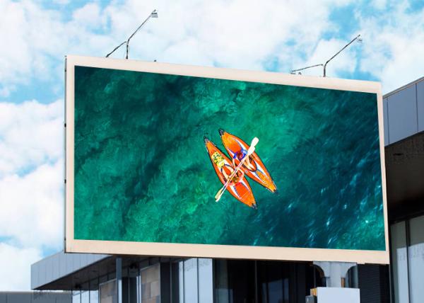 Buy cheap Outdoor 6000CD/M2 P8 Outdoor LED Displays Double Pillar Type For Advertisement from wholesalers