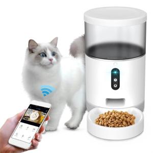 Buy cheap 240V 4L Tuya Smart Pet Feeder Automatic Cat Feeder With Camera from wholesalers