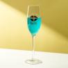 Buy cheap Wedding Engagement 258ml Etched Champagne Glasses 9 Ounce Mouth Blown Lead Free from wholesalers