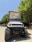 Grey Color 2 Seater Golf Cart 4 Wheel 10 Inch Tire 70-100km With Lithium Battery