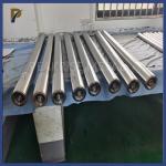 Dia 50.8mm Dry Molybdenum Electrodes In Stainless Steel Sheath For Glass Melting