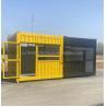 Buy cheap 20ft Movable Prefabricated Coffee Shop Container House Design with Galvanized Steel Square Tubes from wholesalers