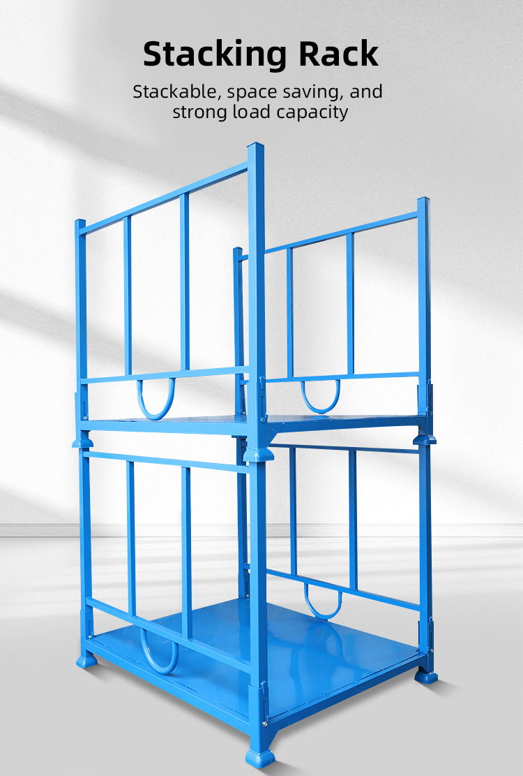 Warehouse Storage Stacking Rack Customizable Cold Rolled Steel Q235