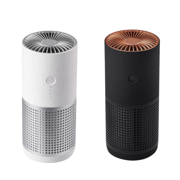 Buy cheap AP02 Portable Mini Car Air Purifier H12 H13 True HEPA Filter Small Office from wholesalers