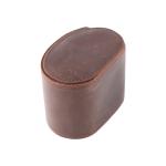 Vegan Real Leather Single Watch Winder Box Display Holder One Slot Watch Case