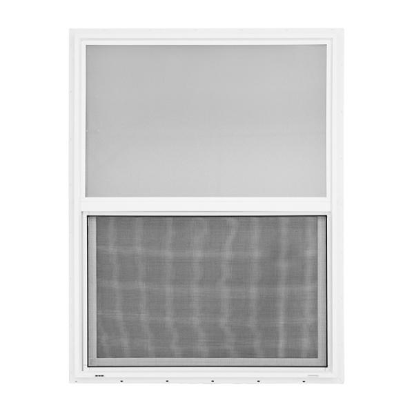 Buy cheap Top- AAMA Certified Vinyl UPVC Single Hung Windows with Fiberglass Screen Netting Material from wholesalers