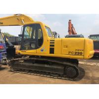 Buy cheap Max Digging Radius 9.09m 22000kgs PC220 Old Komatsu Excavators product