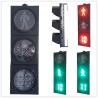 Buy cheap Dynamic 200MM 3-Aspect Flip Door RG Pedestrian With Countdown Timer Road Traffic Light from wholesalers