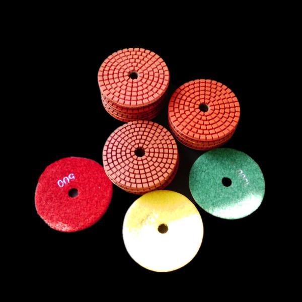 Buy cheap 2mm Tile Polishing Disc Velcro Cloth Stone Grinding Pads from wholesalers