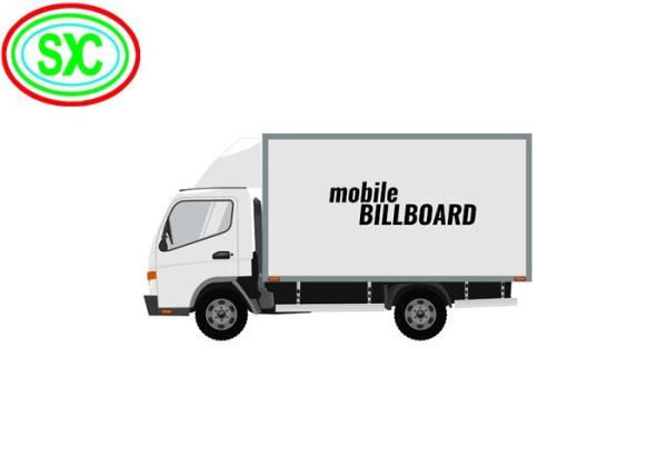 Quality Outdoor Mobile Truck LED Display , Rental Led Mobile Screen P4 5 Years Warranty for sale