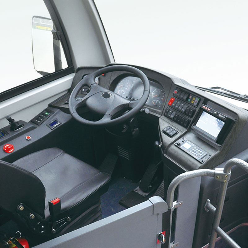 Left Hand Drive Diesel Bus and Coach with Overall Dimension of 18000x2550x3250 mm