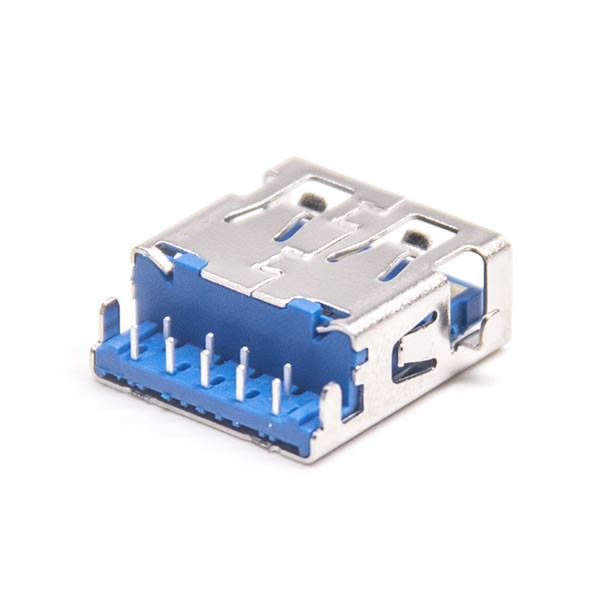 USB3.0 A Type, Receptacle, Through Hole Type, Reflow Soldering, Offset,H=2.11, HULYN