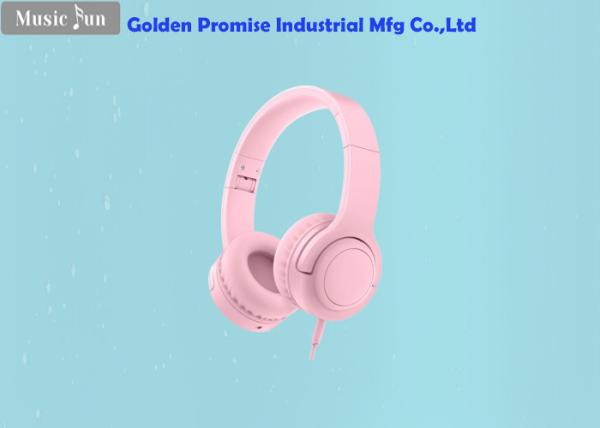 Buy cheap 93dB Volume Limit Pink Bluetooth Gaming Headset Foldable RoHs Approved from wholesalers