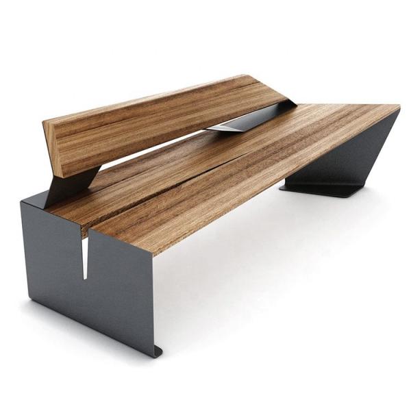 Buy cheap Plastic Coated HCW344 145kg Cast Iron And Wood Garden Bench from wholesalers