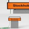 Buy cheap 12V LED Modules Wall Mounted Circle Signboard For Bar Restaurant from wholesalers