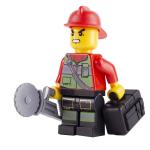 MOC character career model ladies gentlemen thief criminal firemen mini figures