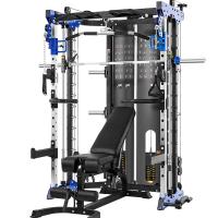 Buy cheap Power Squat Rack Home Gym Equipment Shoulder Chest Leg Press Smith Machine product