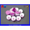 Buy cheap 10ml Glass Injection Bottles Vial Flip Off Caps 20mm Plastic Aluminum Material custom caps from wholesalers