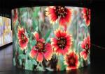 High Brightness P8 Curved Led Screen Outdoor Arc Shaped For Advertising