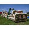 Buy cheap Blow Up Obstacle Course Rental PVC Camouflage Boot Camp Obstacle Course For Adults from wholesalers