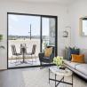 Buy cheap Double Glazed Black Aluminum Sliding Door For Balcony from wholesalers
