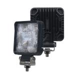 10-30V Black Square LED Flood Lights 9 W R23 R10 Shockproof