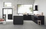 Wood Furniture Hpl Door Modern Prefab Kitchen Cabinets