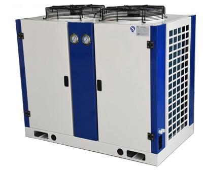 Buy cheap Compact Air Cooled Condenser Space Saving With Cooper Tube Aluminium Fin from wholesalers