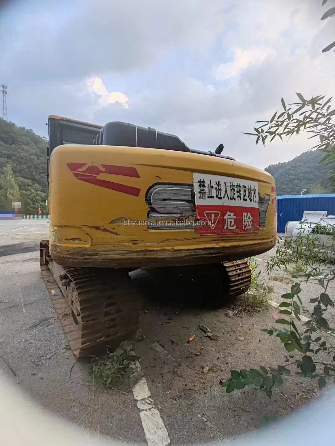 Sany SY215 Generation Forward Flow Excavator with 114KW Power and Low Fuel Consumption
