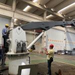 2.85T14M Offshore Articulating Boom Crane