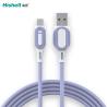 Buy cheap Liquid Silicone Mobile Phone Charger Wire , 2.1A Fast Charging USB Cable Type C from wholesalers