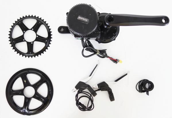 Waterproof System 48v Bbs02 Bafang 750w Mid Drive Motor / Electric Bike