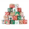 Buy cheap Colorful Square EN13432 Christmas Candy Packaging Box 7*7*7cm from wholesalers