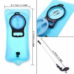 Food Grade TPU Hydration Water Bladder , Leakproof Water Storage Bladder Bag