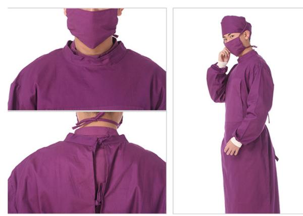 Buy cheap Reinforced pure cotton protective clothing Medical high-quality surgical gown from wholesalers