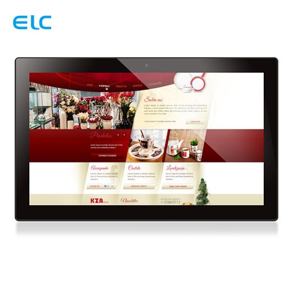 Buy cheap 250cd/m2 Wall Mounted Digital Signage Capacitive Touch Screen Android Tablets from wholesalers