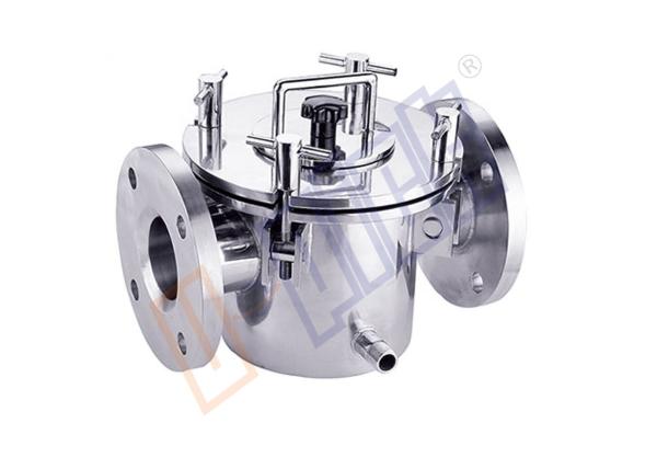 8000-12000 GS 304 Stainless Steel Filter Housing Easy Flushing Iron Particle