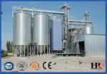 1112m3 Grain Storage Silo , Corrugated Steel Grain Bins Less Land Occupation