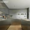 Buy cheap Manufacturer High Quality European Style Luxury 304 Stainless Steel Kitchen Cabinet Kitchen Furniture Apartment from wholesalers