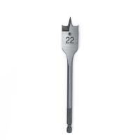 Buy cheap Heated Treatment 22mm Flat Wood Drill Bit Carbon Steel Fast Drilling product