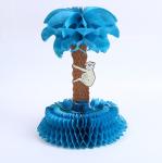 Creative Paper Foliage Monkey on Tree Decoration, Handmade Traditional Paper