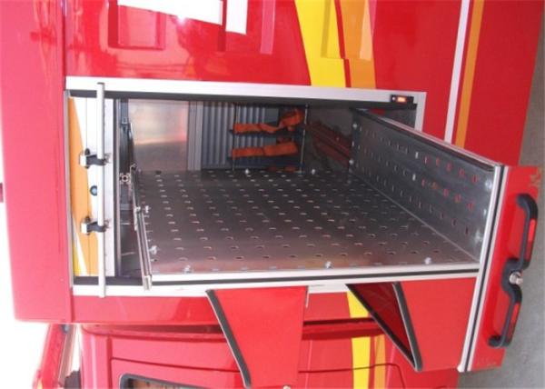 Buy cheap Silver Aluminum Fire Truck Vertical Tray For Special Vehicles from wholesalers